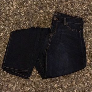 Dark blue skinny jeans
